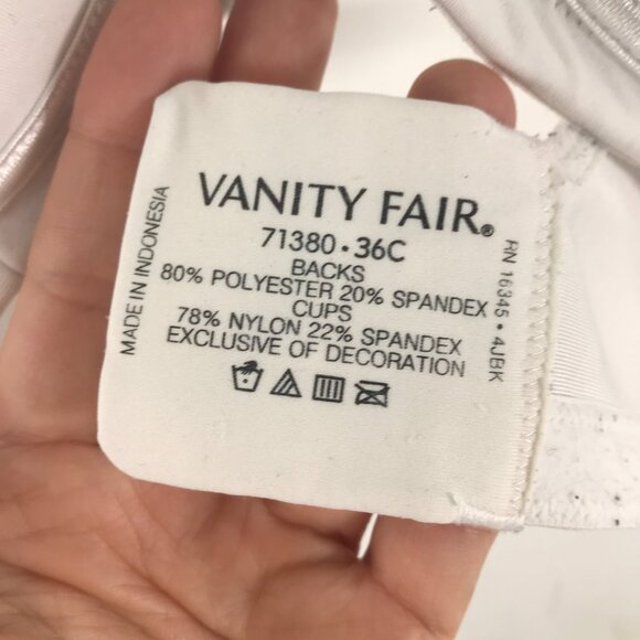 Vanity Fair wire free padded t-shirt bra size 36C - Picture 3 of 4